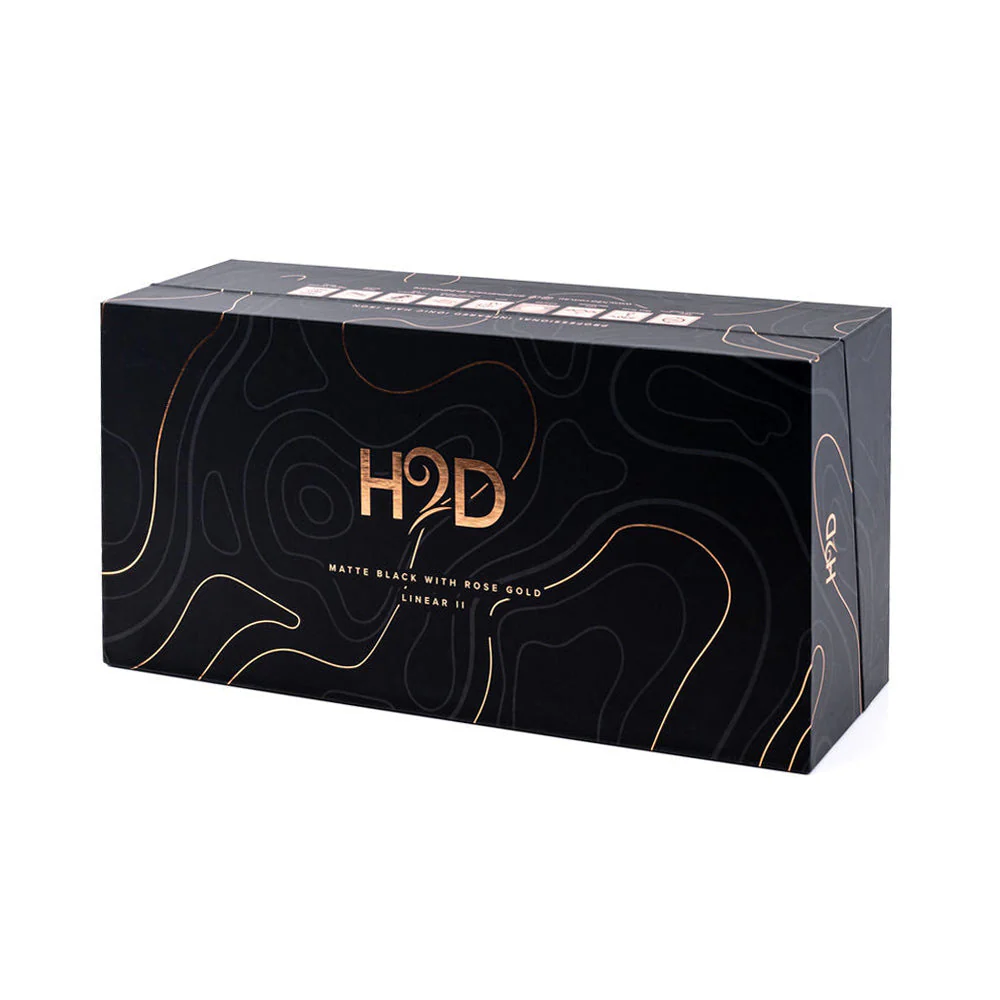 H2D Linear II Matt Black and Rose Gold With Mirror - Image 5