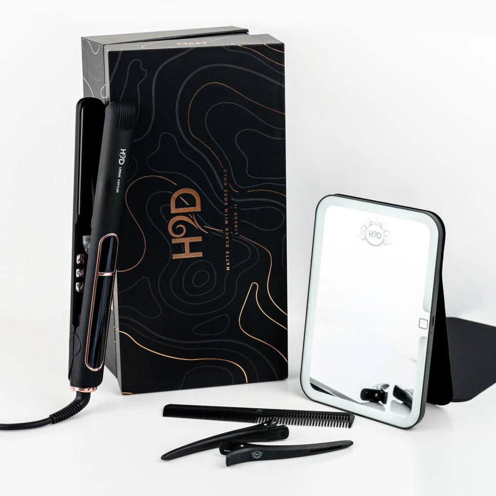 H2D Linear II Matt Black and Rose Gold With Mirror - Image 6